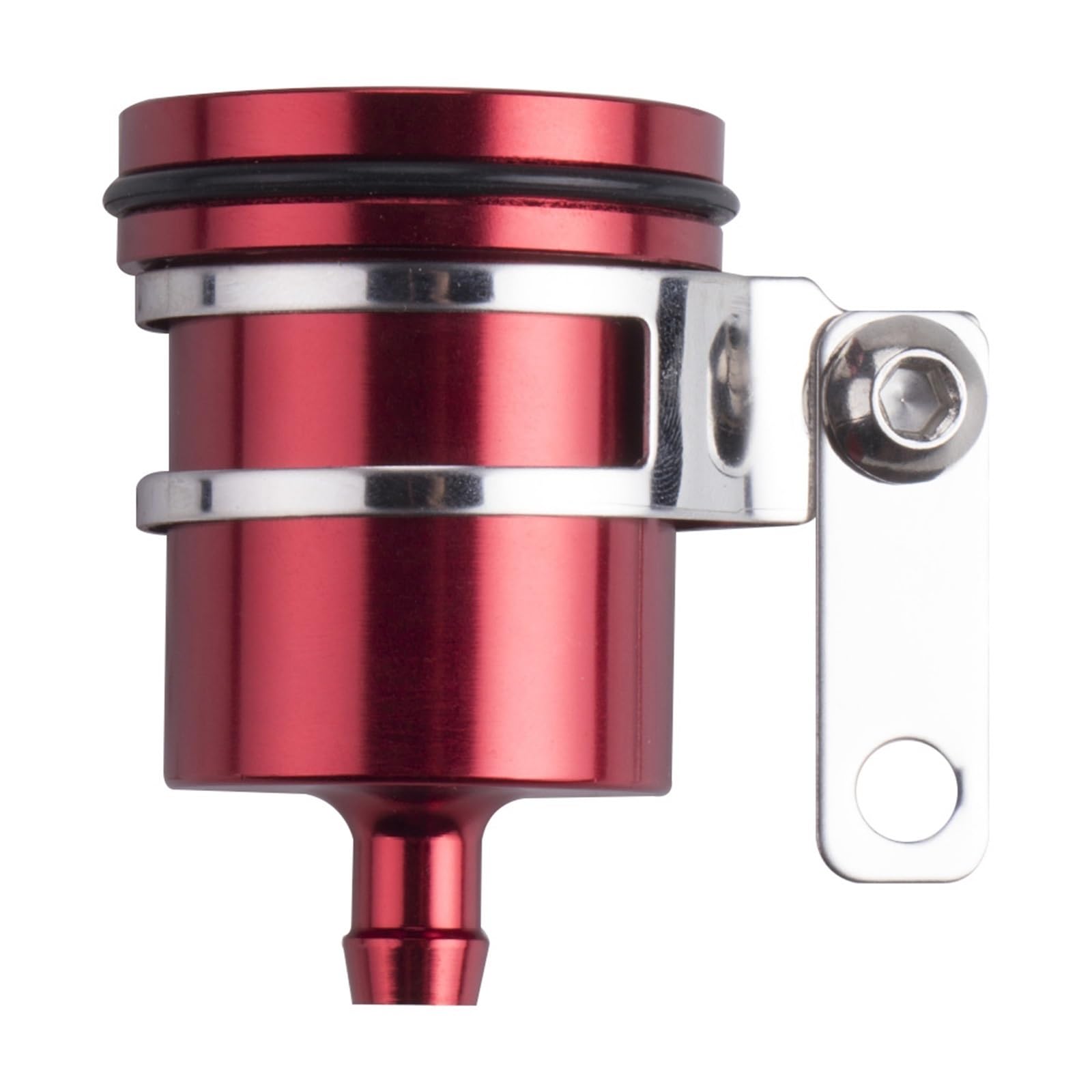 Jwfdbelr Red Motorcycle Brake Handles Aluminum Alloy Motorcycle Brake Fluid Reservoir Clutch Tank Oil Fluid Cup Brake Fluid Reservoir Motorcycle(Red)