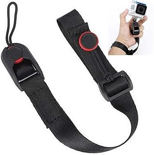 Quick Release DSLR Adjustable Camera Cuff Wrist Hand Strap Belt Bracelet Sling Shoulder Strap Compatible with Video Camcorder Nikon/Canon/Sony/Pentax/Minolta/Panasonic/Olympus/SLR/Digital Cameras