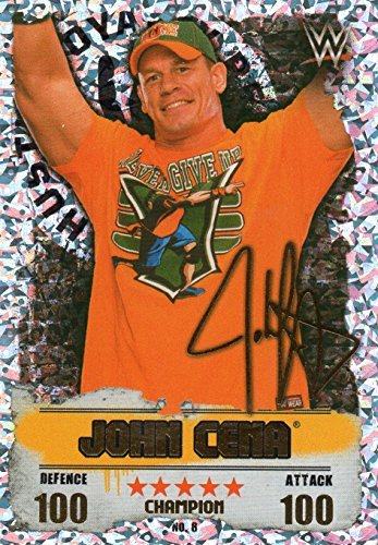 WWE SLAM ATTAX NXT TAKEOVER #8 JOHN CENA - GOLD CHAMPION CARD