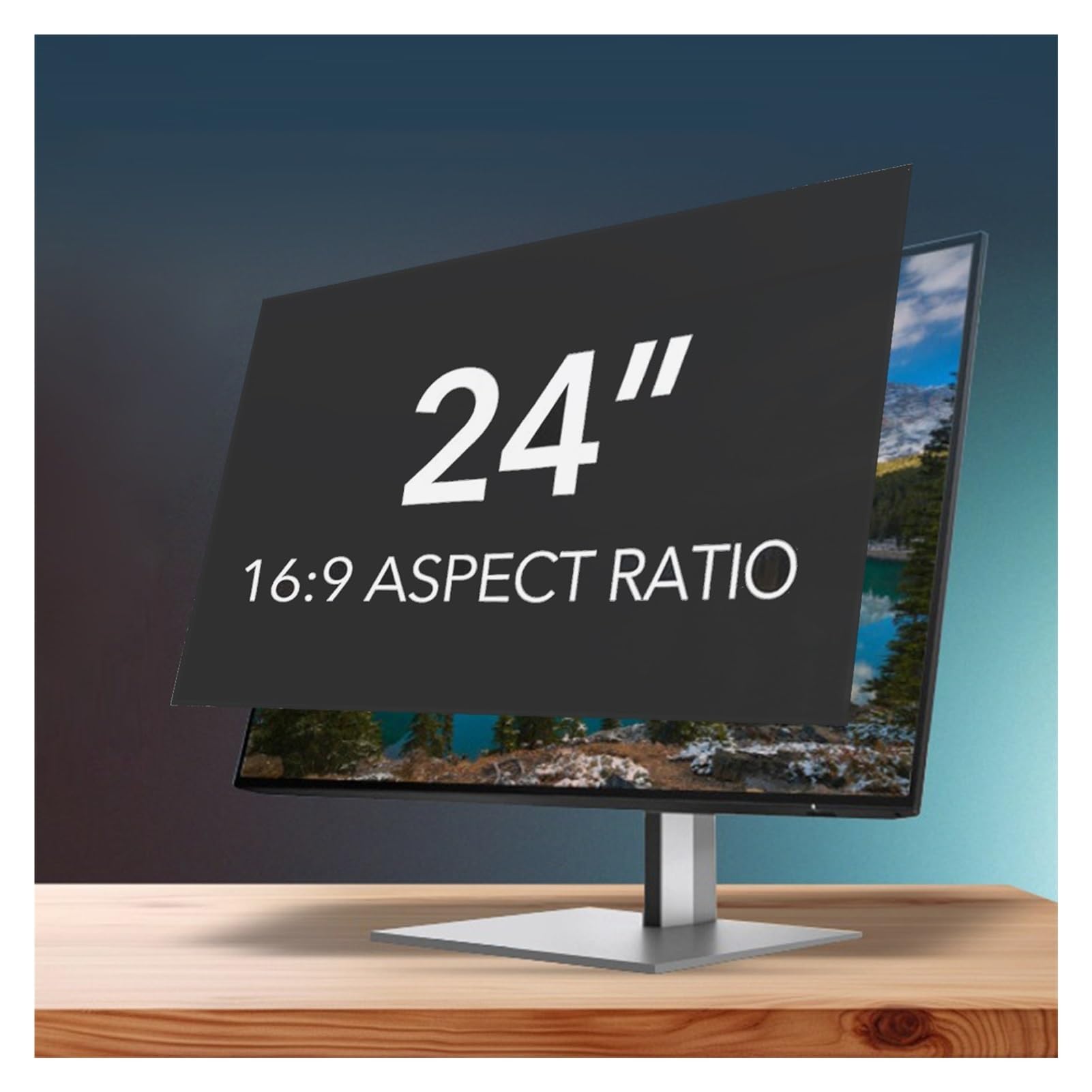 Per Monitor di Computer 16:10 Rapporto di Aspetto per Monitor 24'' con Rapporto 16:9 Schermo per La Privacy del Laptop, per Monitor Widescreen 16:10(23.8inch/52.7x29.7 cm)