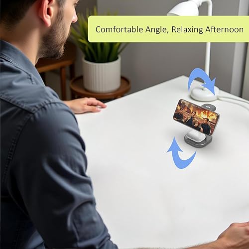 Miniatura 6 de Estación de carga inalámbrica para soporte de cargador Magsafe, cargador inalámbrico rápido para soporte de iPhone, cargador magnético 3 en 1