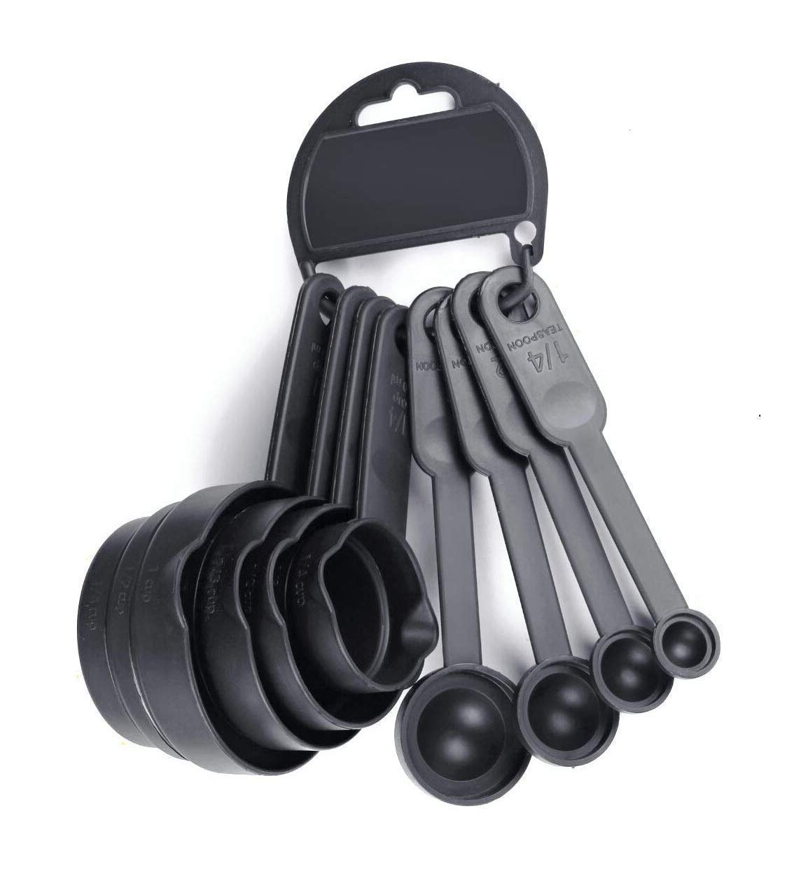 See full amazon price history chart for Sheetal 8 Piece Measuring Cup & Spoon Set - Multi Purpose Kitchen Tool (with Free Hanging Groove), Black (Pack of 4) Sheetal 8 Piece Measuring Cup & Spoon Set - Multi Purpose Kitchen Tool (with Free Hanging Groove), Black (Pack of 4) (B08SC2JFX9) Amazon Price History, Amazon Price Tracker