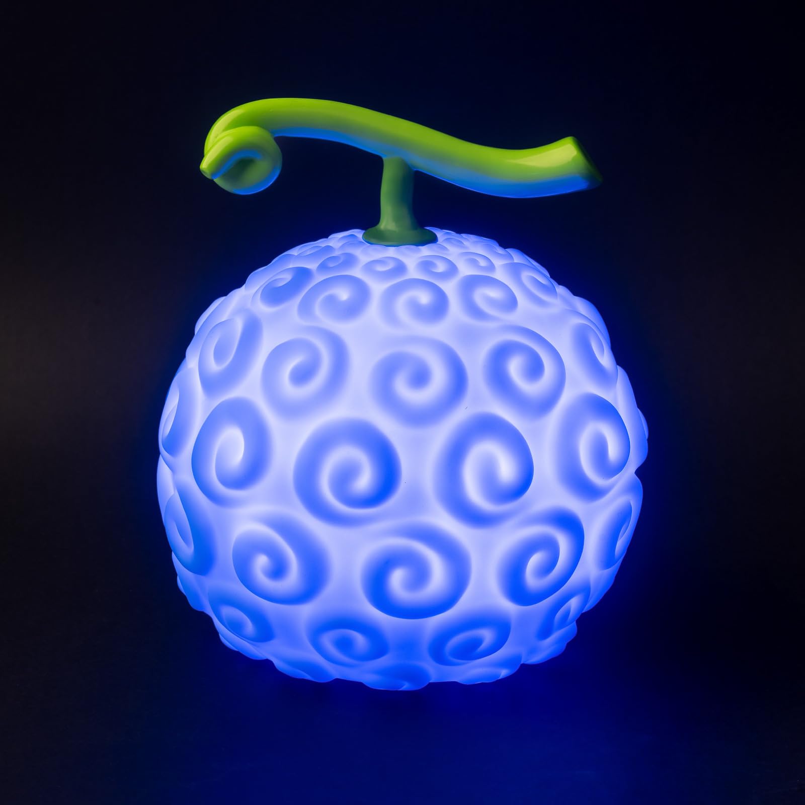 Grupo Erik Lampara One Piece Devil Fruit - Figura One Piece como Lámpara mesita noche o escritorio | Regalo Anime Manga, Merchandising Oficial | USB/Pilas : 2 Modos de Luz (16x14 cm)