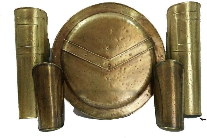 Piru Medieval Armor 300 Spartan Movie Shield + Leg and Arm Guard Replica