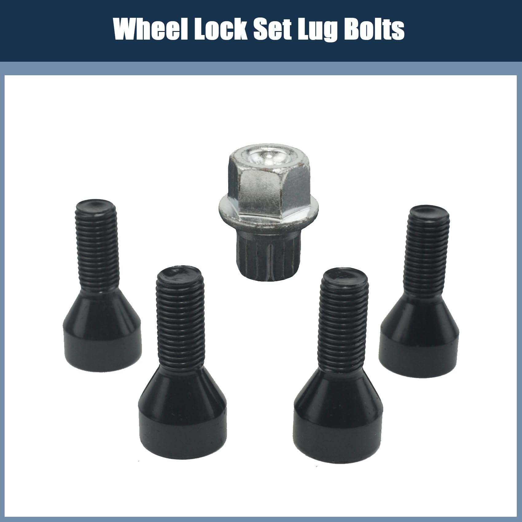 Bmw Wheel Lock Key Bapmic M12x1.5mm Wheel Lock Bolts - BMW Replacement ...