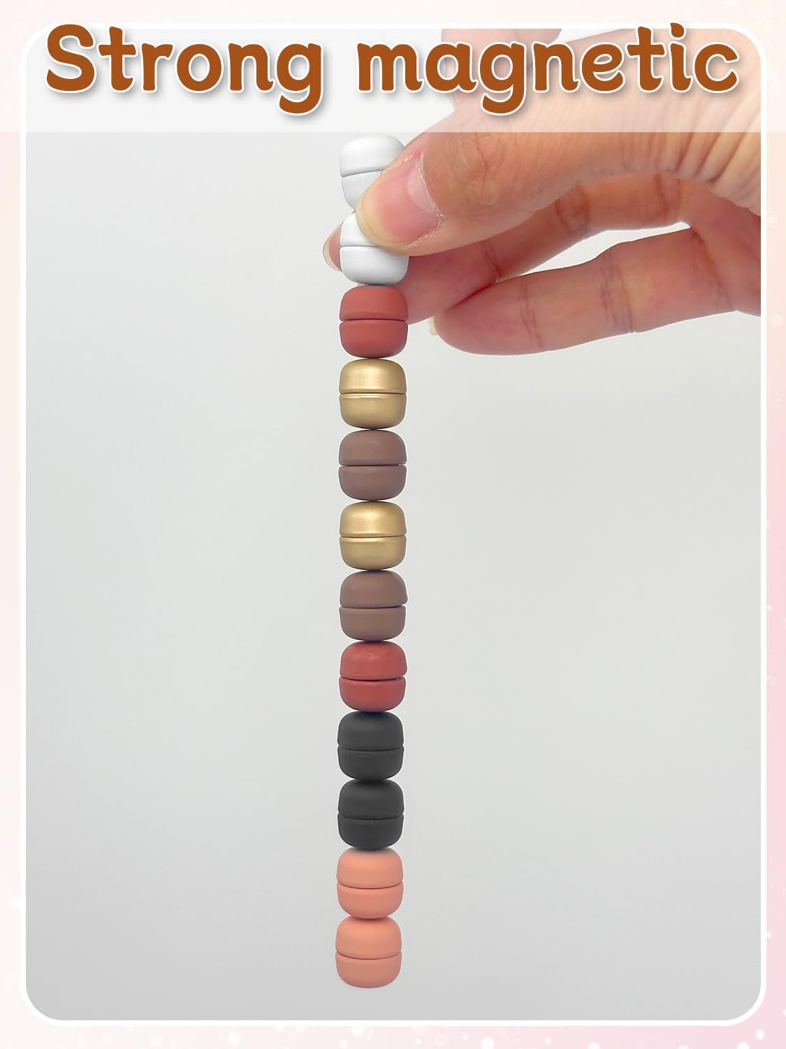 12Pcs Hijab Magnets Strong Pinless Magnetic Pins Hold No Damage to Fabric Multi Use Safety Pins for Everyday Hijab Scarf Wearers