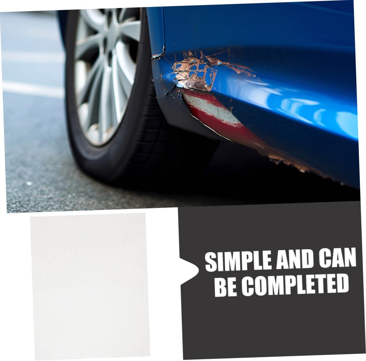 6pcs Metal Mesh for Bumper Repairs Durable Welding Screen for Quick and Secure Car Bumper Fixes Easy to Use with Various Efficient Repair for Cracks