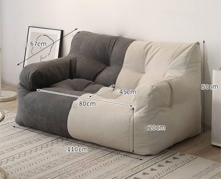 Amazon.co.jp: ビーズクッション 2人掛け 疲れない 魔法のビーズ