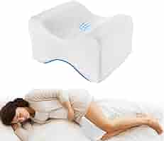 Cuscino Per Gambe In Memory Foam - Ergonomico Per Dormire Laterale, Con Cinturino Regolabile