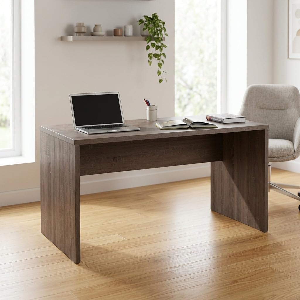 HEMAX Scrivania da Ufficio e Studio in Legno Truciolare – K51104 | Spessore 30/16mm, Tavolo da Lavoro per Computer e Postazione PC, Design Moderno per Camera da Letto e Smart Working