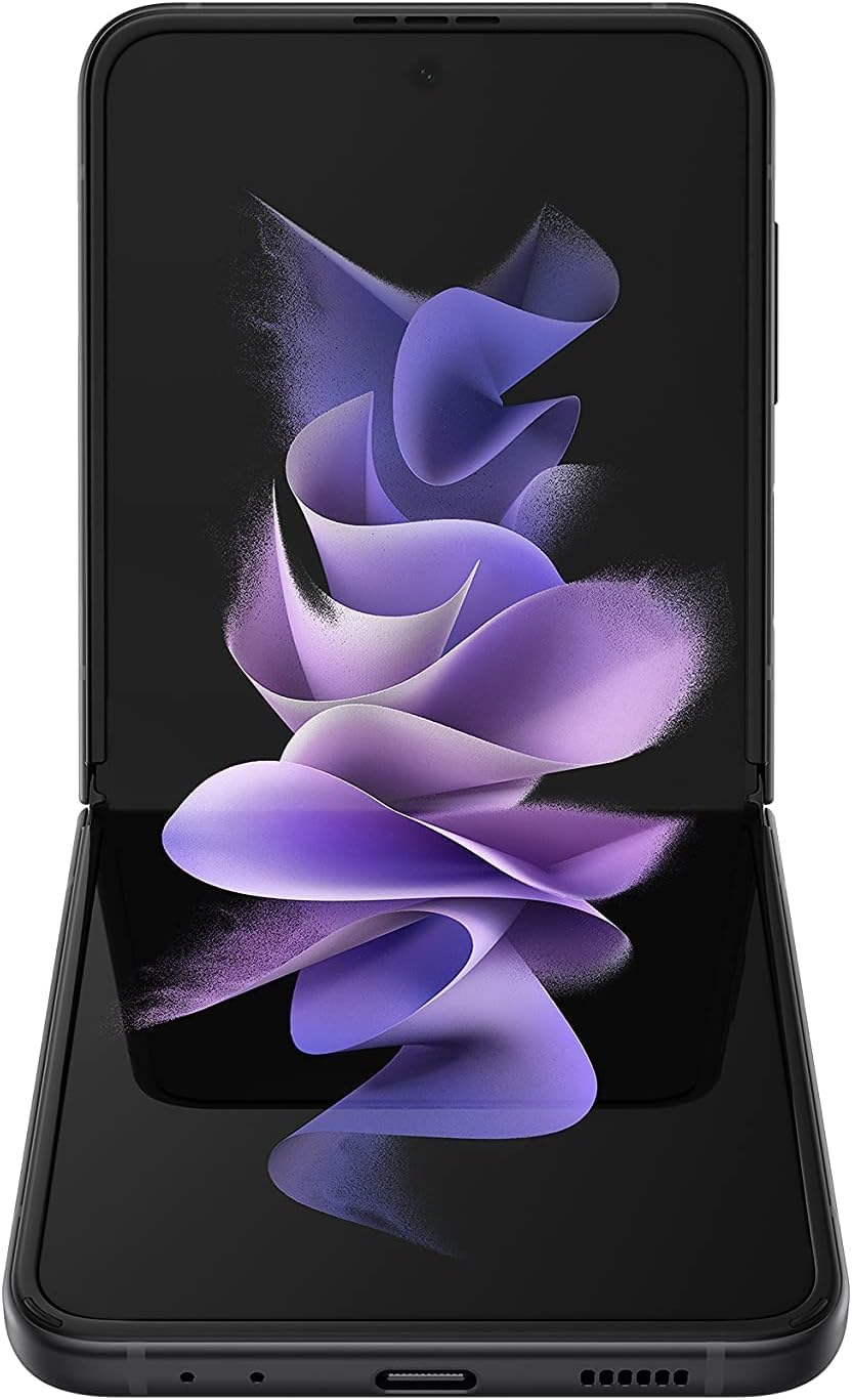 SAMSUNG Galaxy Z Flip3 5G, 128GB - Phantom Nero (Ricondizionato)