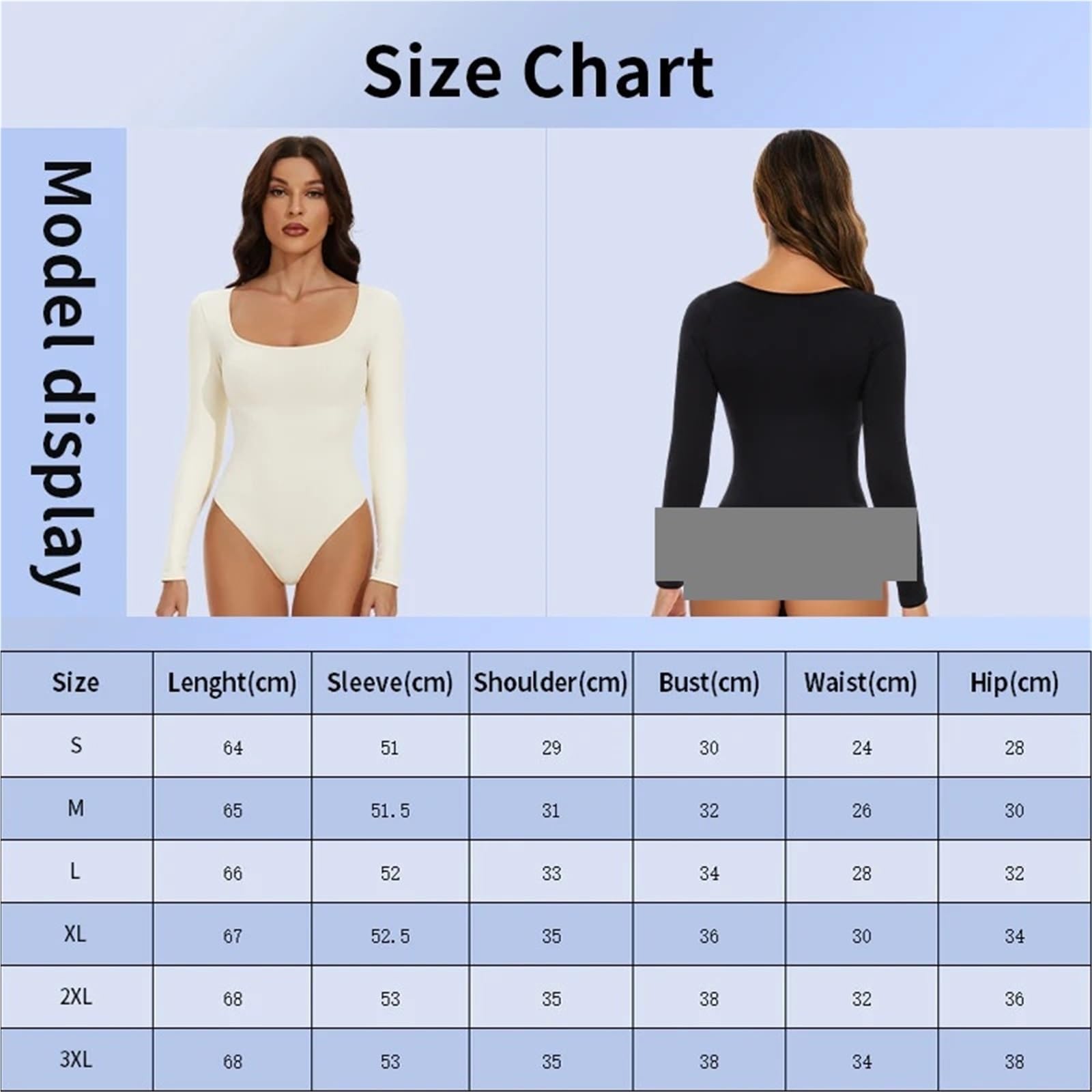 Ropa Interior Reductora Ropa interior femenina, Body de una pieza con entrepierna abierta, entrenador de cintura sin costuras de manga larga, moldeador de cuerpo, faja de vientre plana(Beige,XXXL)