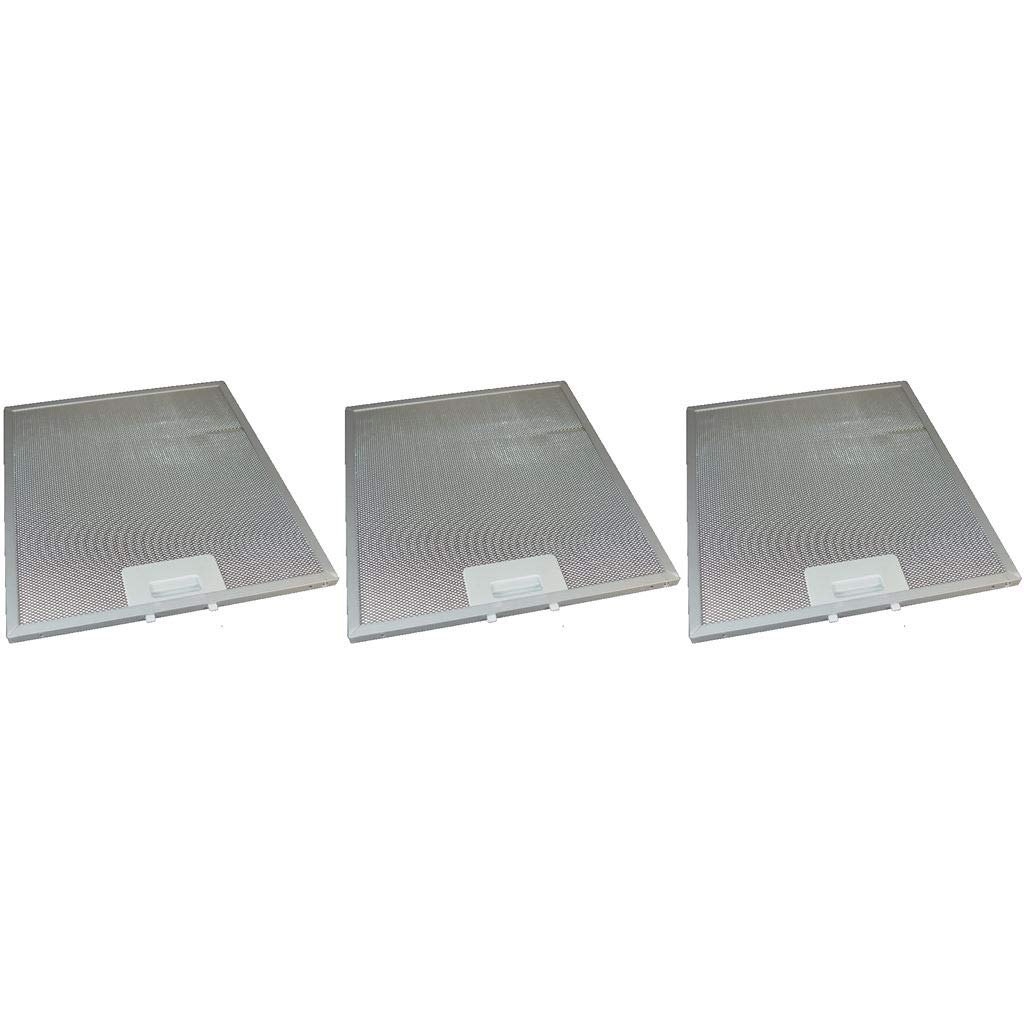 Ufixt Cooker Hood Metal Mesh Grease Filters Pack Of 3 Compatible With Aeg Beko
