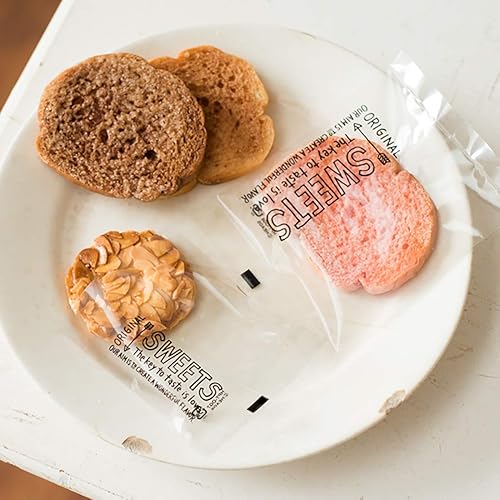 Miniatura 2 de HPT-OG6 Happy Time Clear Bags, 6 (100 Pieces), Transparent, W 3.9 x H 5.3 inches (100 x 135 mm), Set of 100