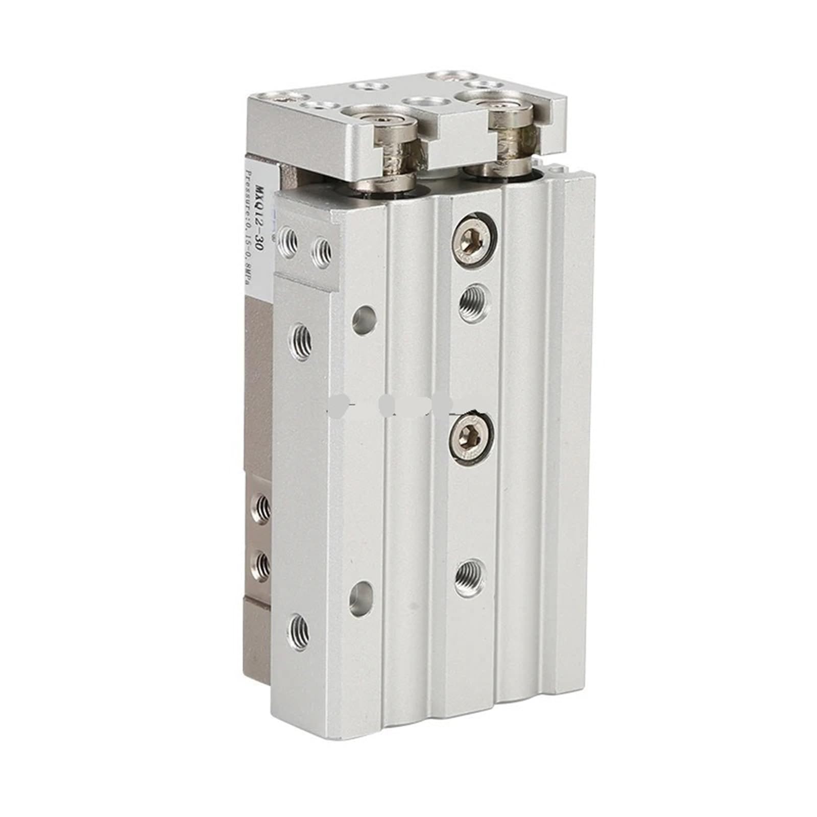 Vérin pneumatique à glissière MXQ12-50 avec accessoires A guidage linéaire