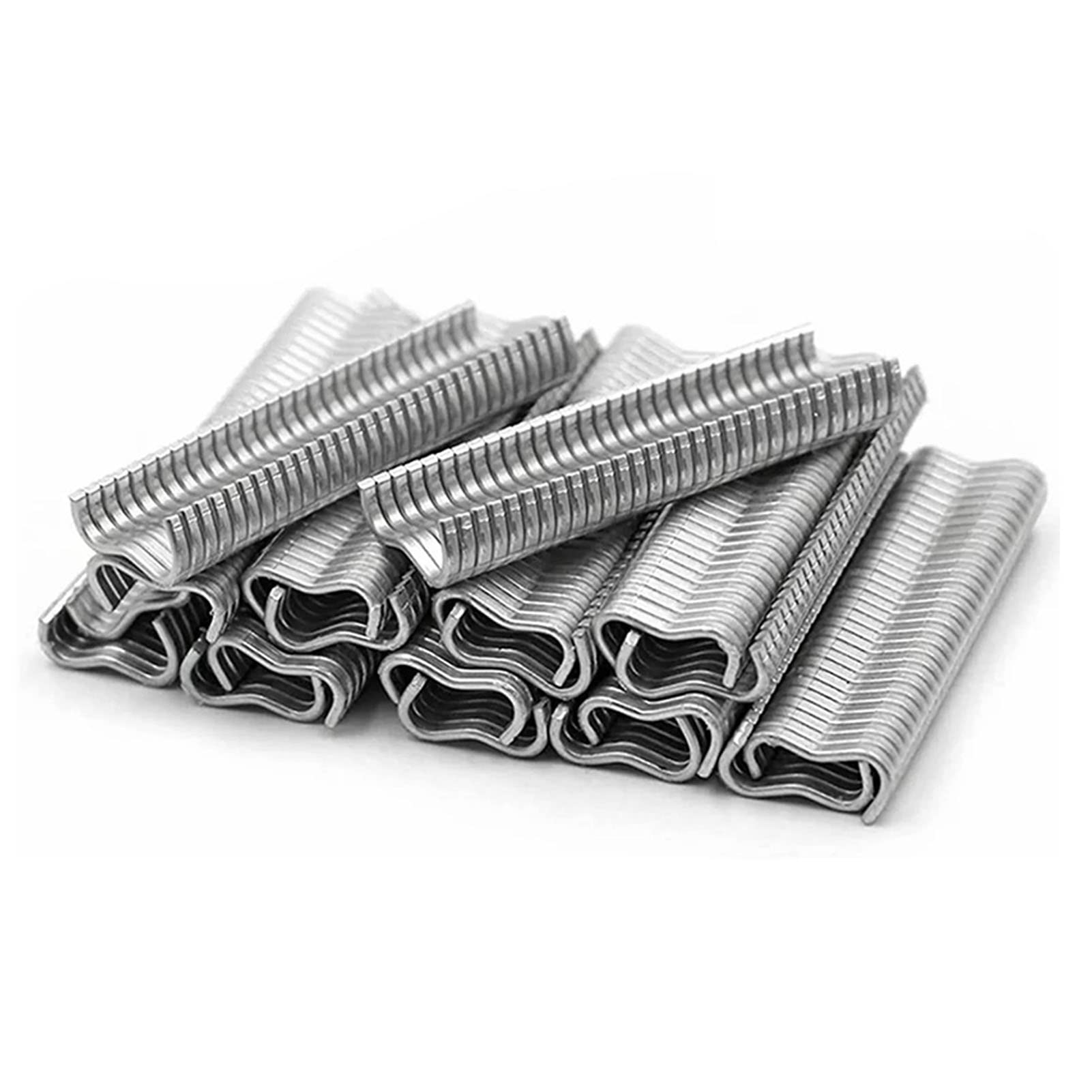 Pinces à anneaux de type M pour fixer un grillage de poulailler en métal