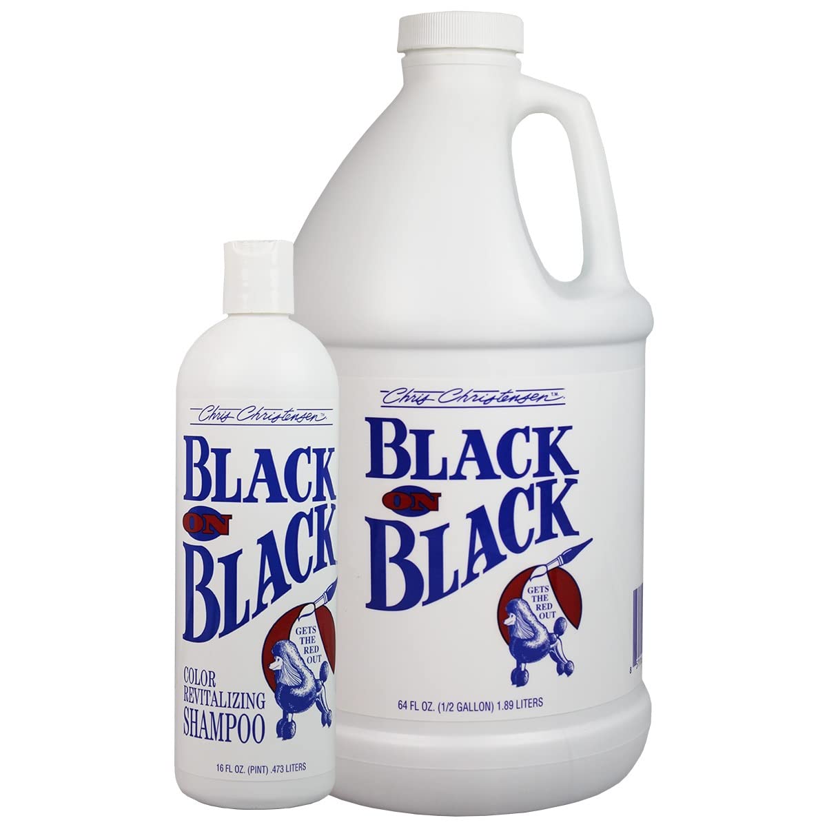 Chris Christensen Black on Black Color Revitalizing Dog Shampoo, Groom Like a Professional, Restores Black Coats, Not a Dye, Lasts up to 4 Weeks, 1.9 L (B000ES955Y) Amazon Price History, Amazon Price Tracker