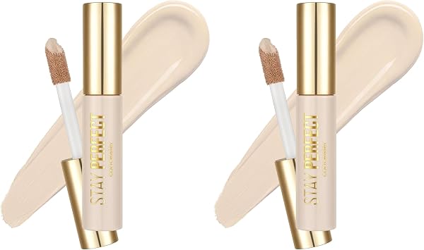 Flormar Doğal Bitişli Kapatıcı (SOĞUK ALT TON) - Stay Perfect Concealer - 002 Fair (2 paketi)
