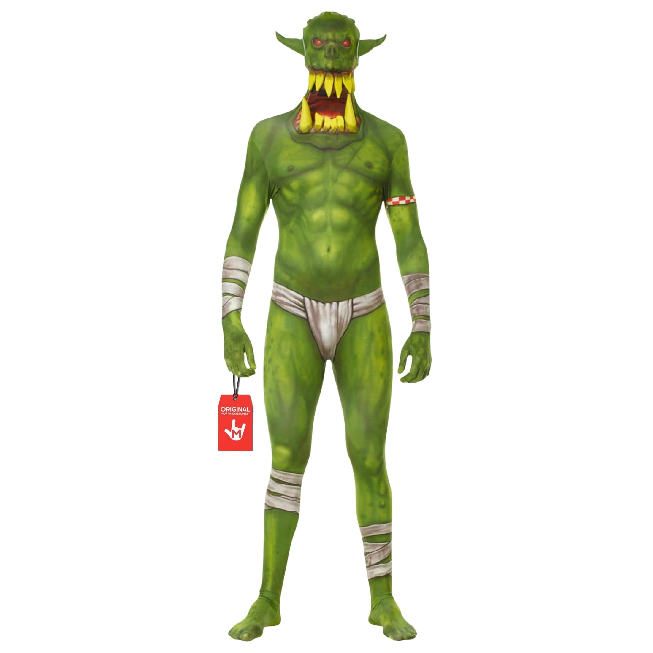 Jaw Dropper Green Costume Adult