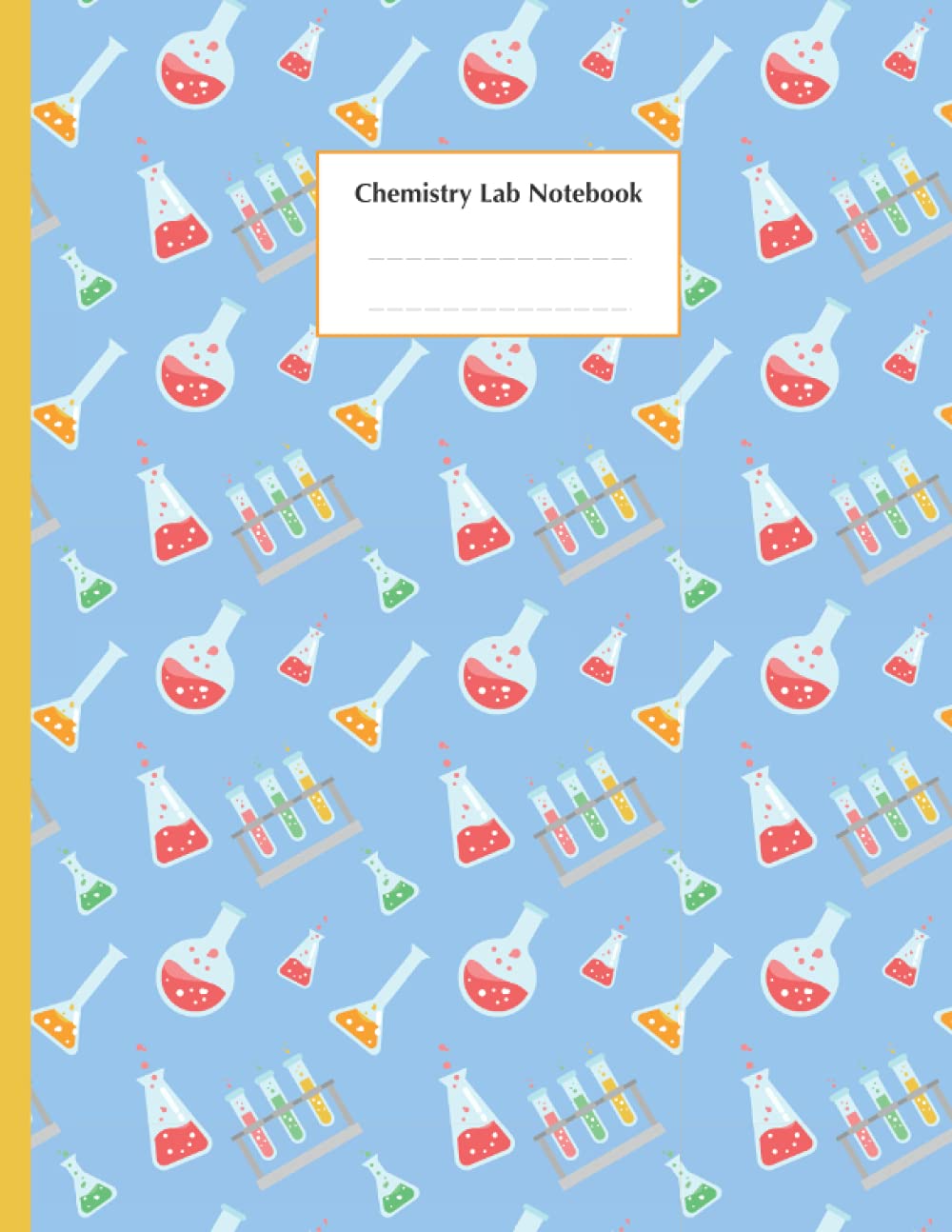 Chemistry Lab Notebook - Quad Ruled for Graduate Student Researachers: Lab notebook chemistry - graph paper with thin grey lines. Quad ruled paper