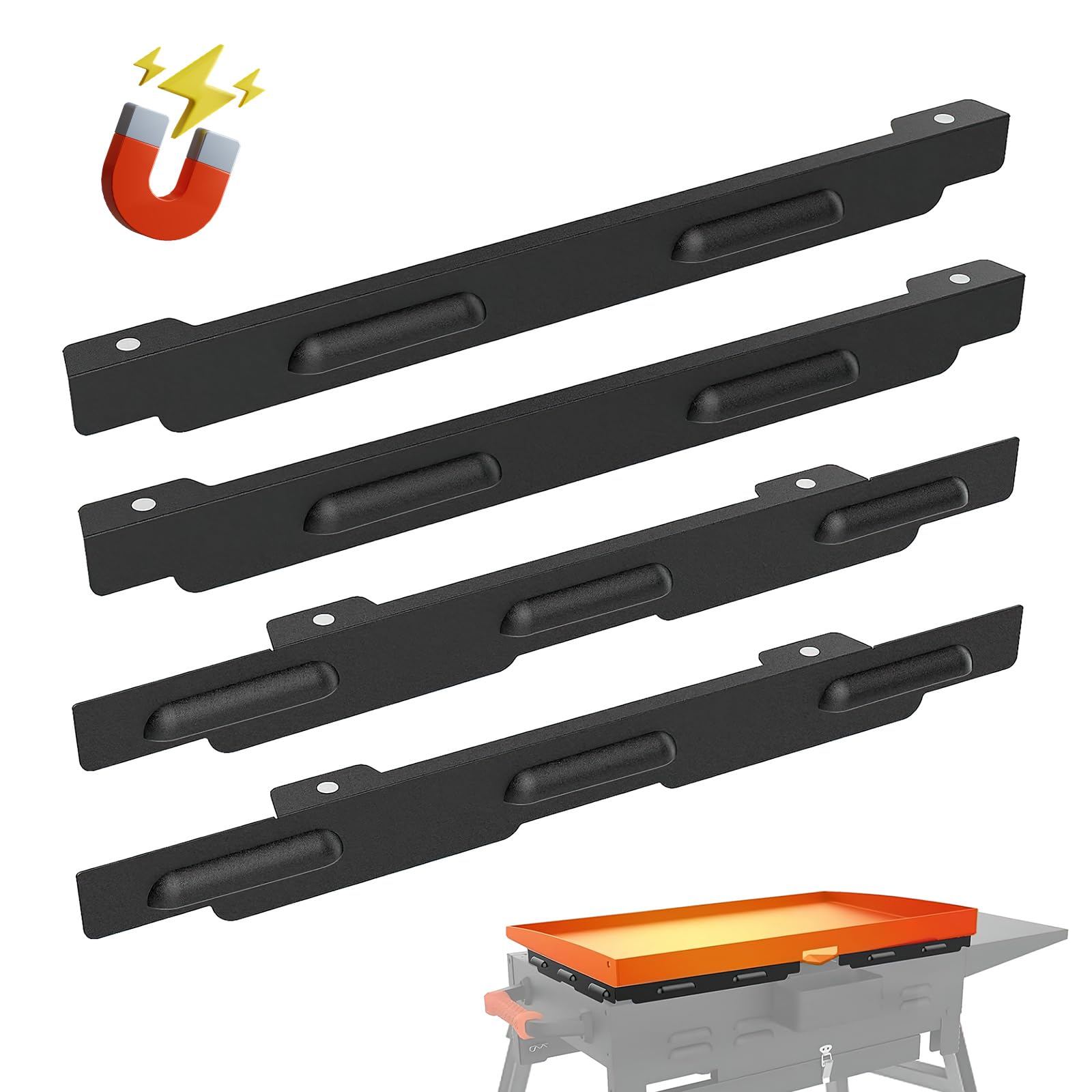 Tyenaza Windschutz Für Blackstone 36-Zoll Grill - Magnetisch Edelstahl