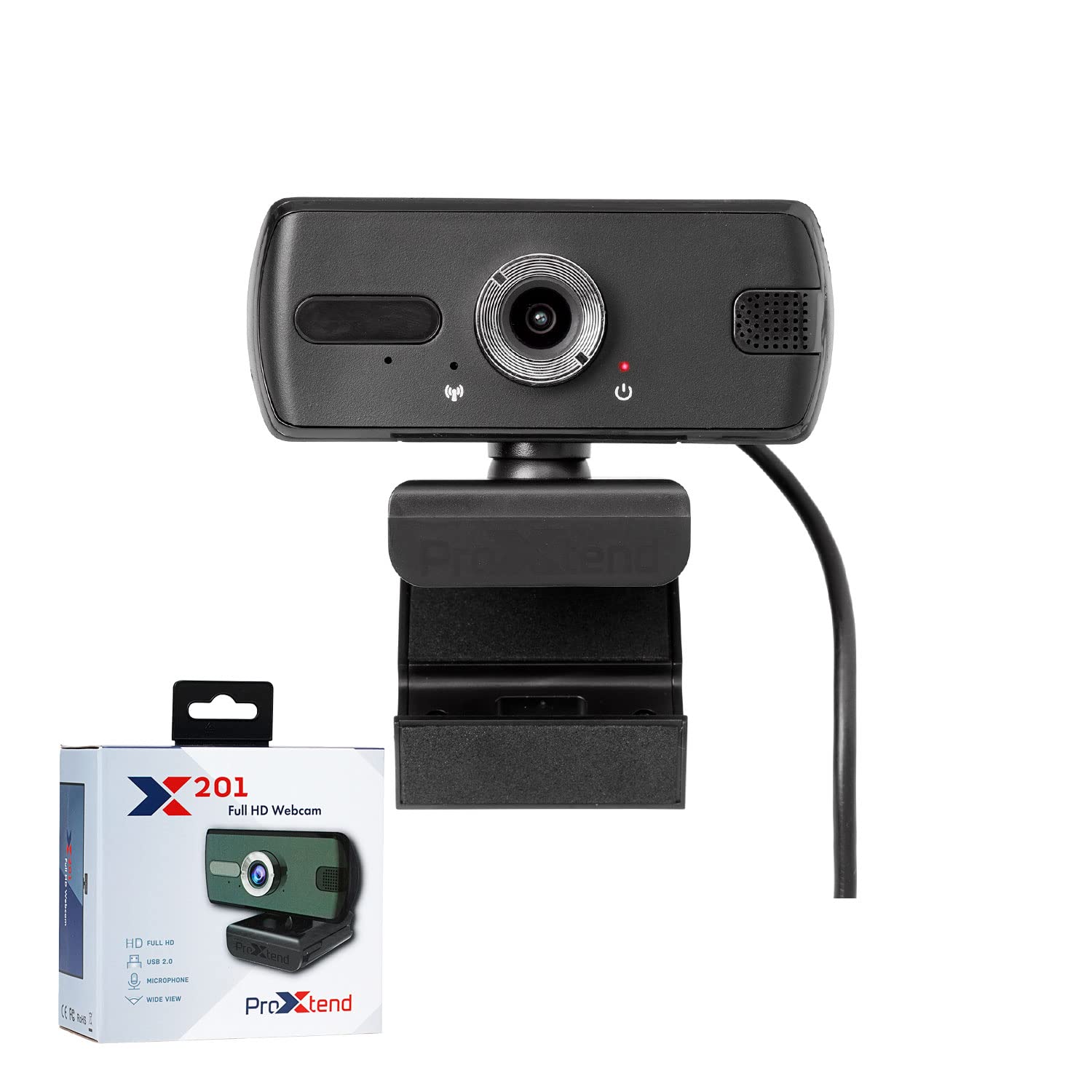 Webcam X201 avec microphone intégré pour ordinateur - 8