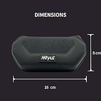 Vista 2 de Bolsa para gafas de sol de lectura, bolsa de gafas de sol, bolsa de gafas de tela portátil