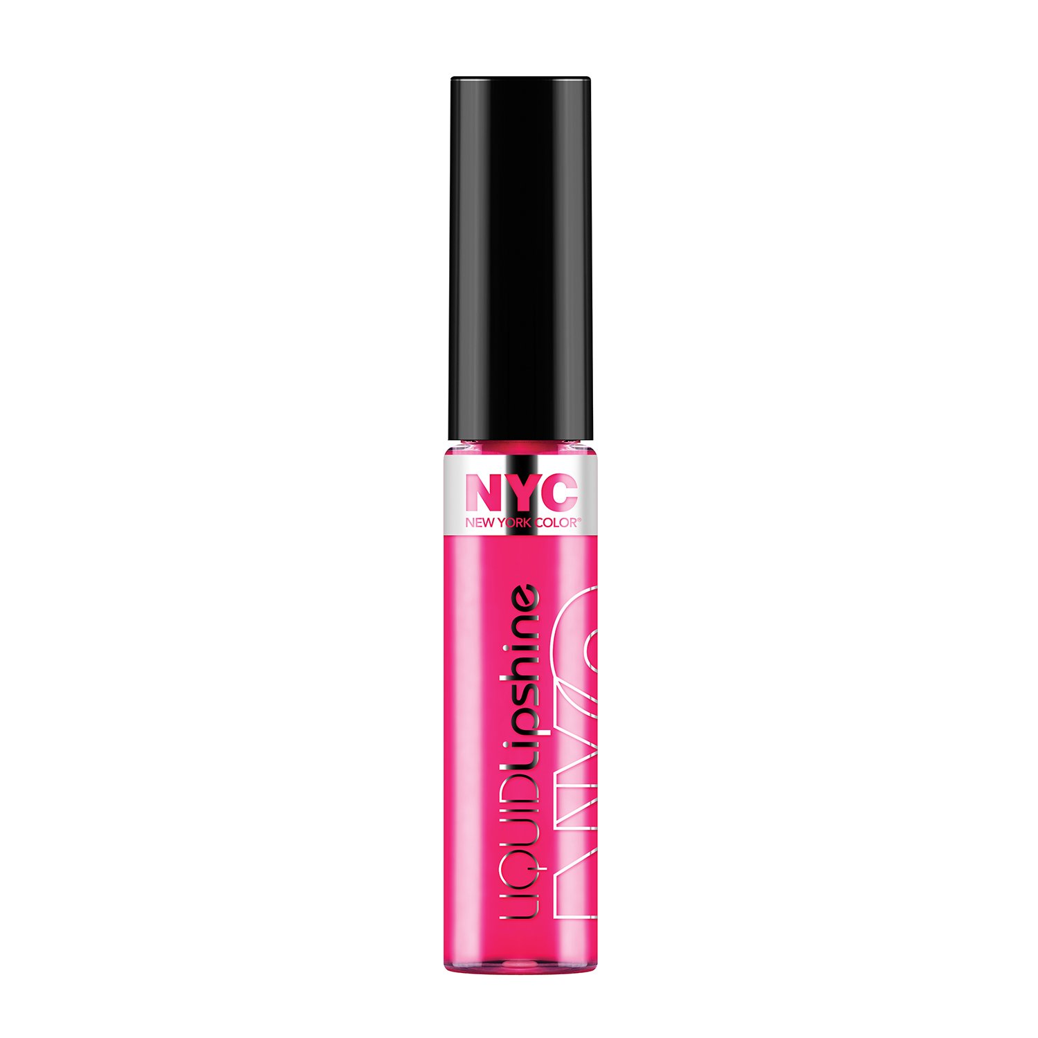 NYC Liquid Lip Shine, Fashion Ave Fuchsia