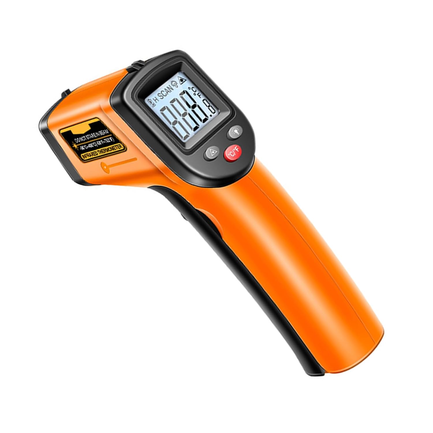 Digital IR Thermometers with Backlight 50℃～400℃ / 58℉～752℉ for Cooking, BBQ, Pizza Thermometers Temperature for Cooking