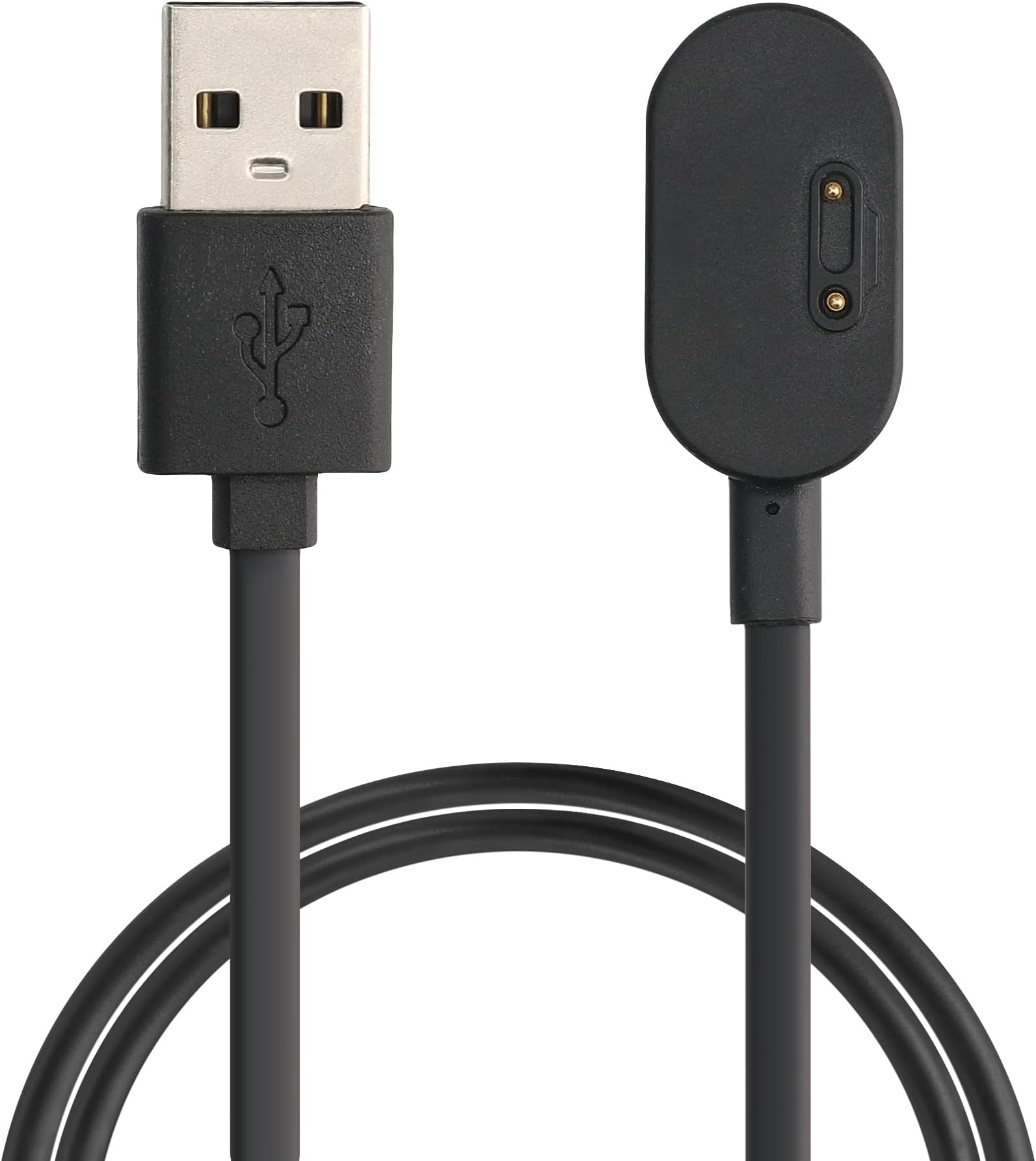 USB Cable Charger Compatible with imoo Watch Phone Z6 / Watch Phone Z1 Cable - Charging Cord for Smart Watch - Black