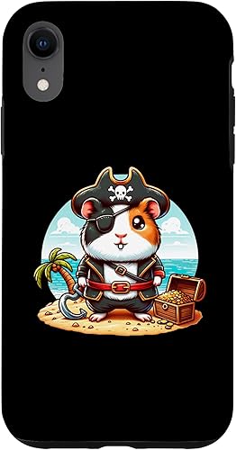 Vista 19 de iPhone 12 mini Pirate Guinea Pig Treasure Island Adventurer Case