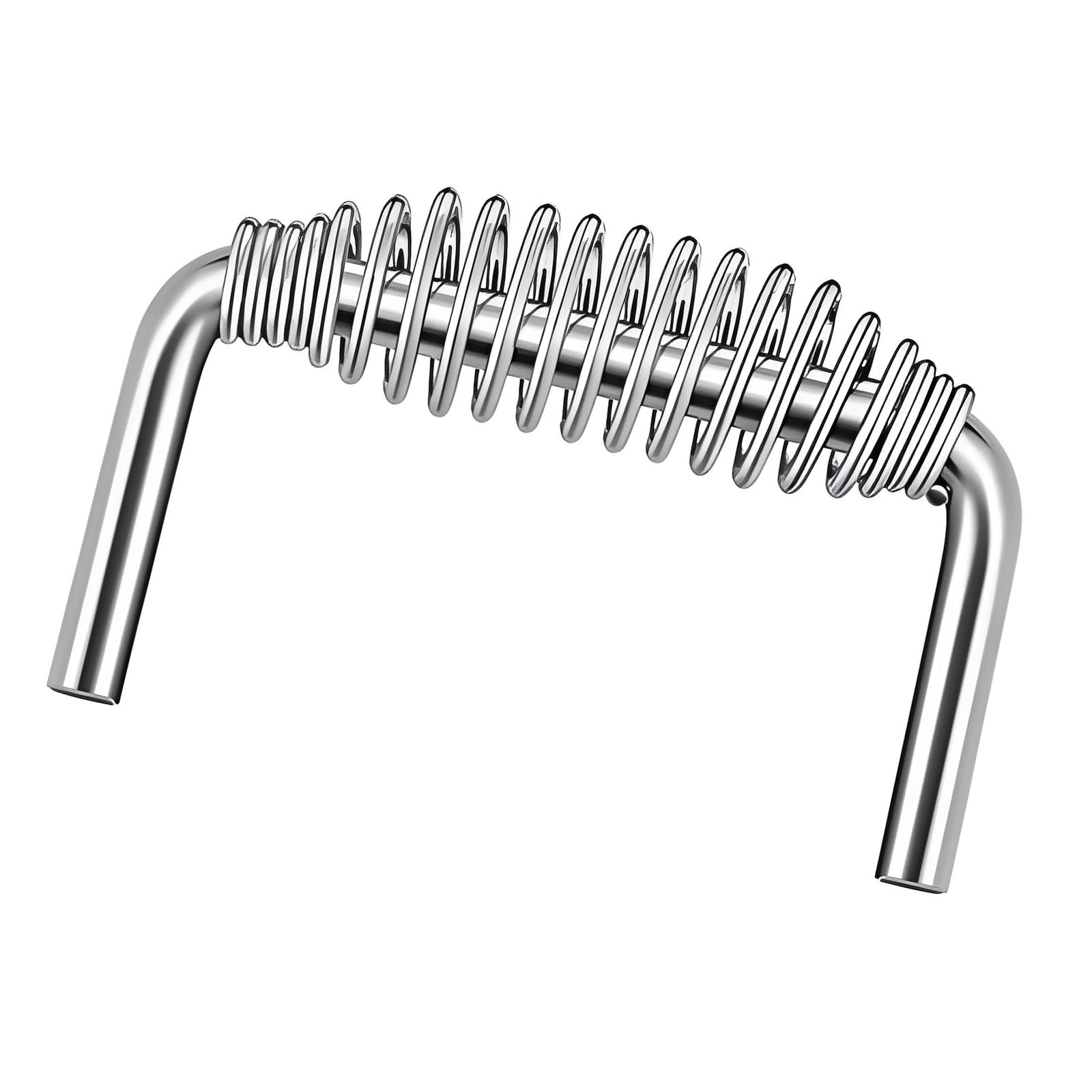 Kaeltsyn Rustproof Stainless Steel Spring Handle for BBQ Grills Replacement Easy to Installation and Weldable Rustless Barbecue Replacement