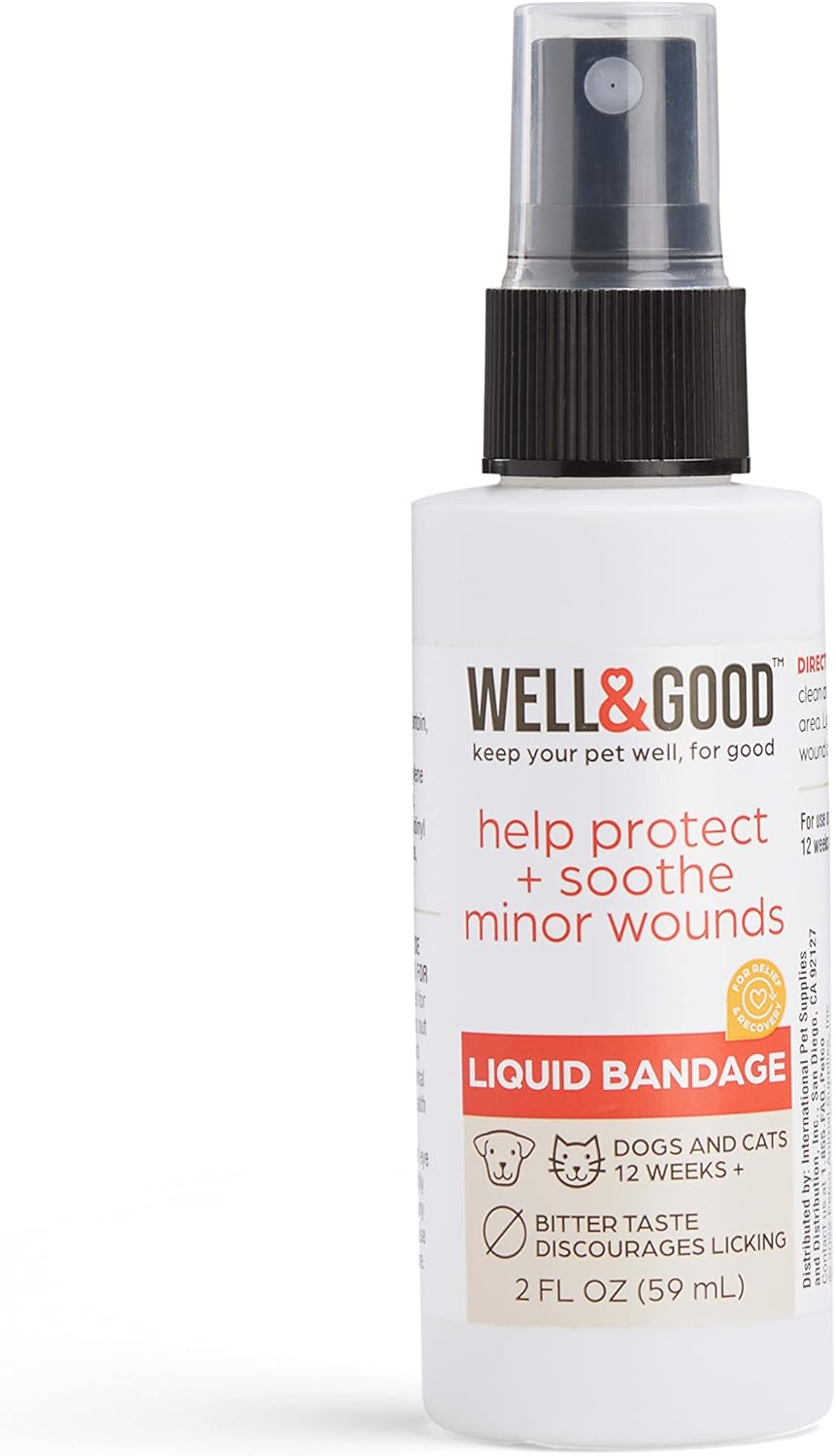 Well & Good Liquid Bandage for Dogs, 2 fl. oz. Pet Supplies