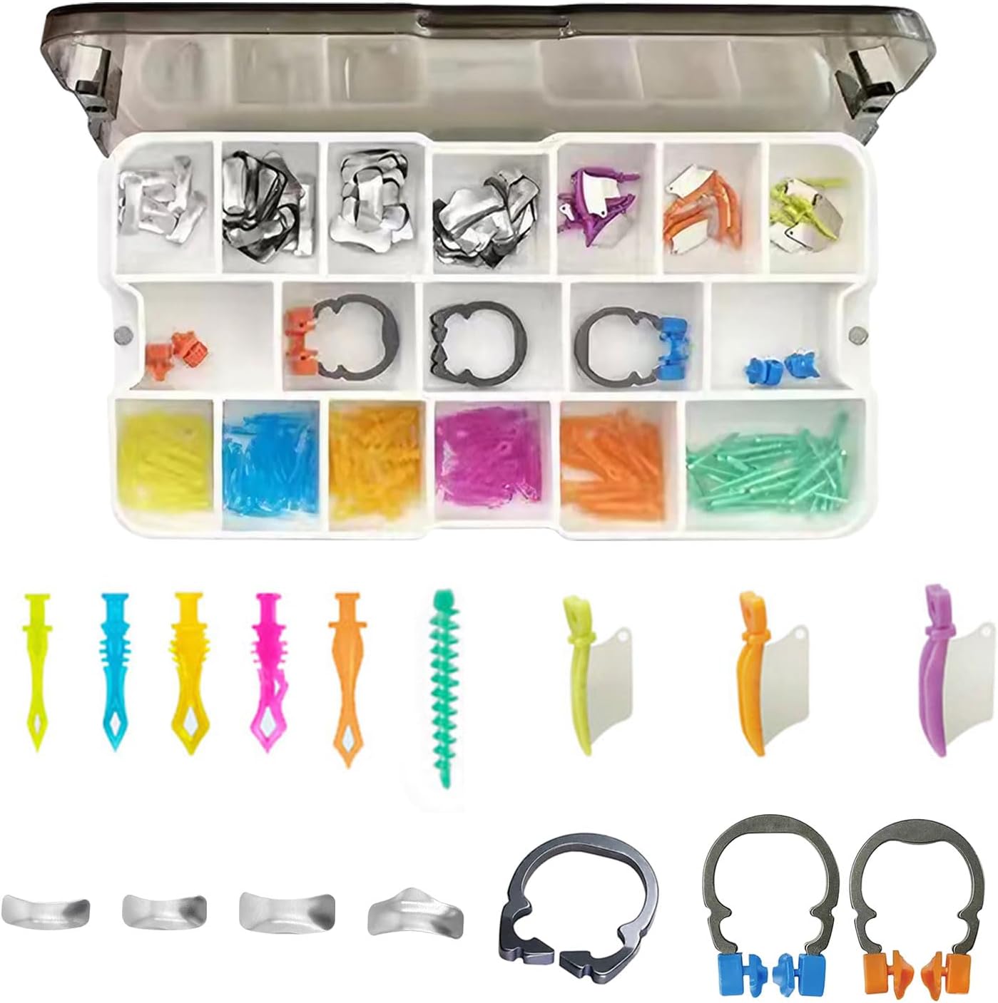 Windplusya Dental Sectional Contoured Matrix System Set