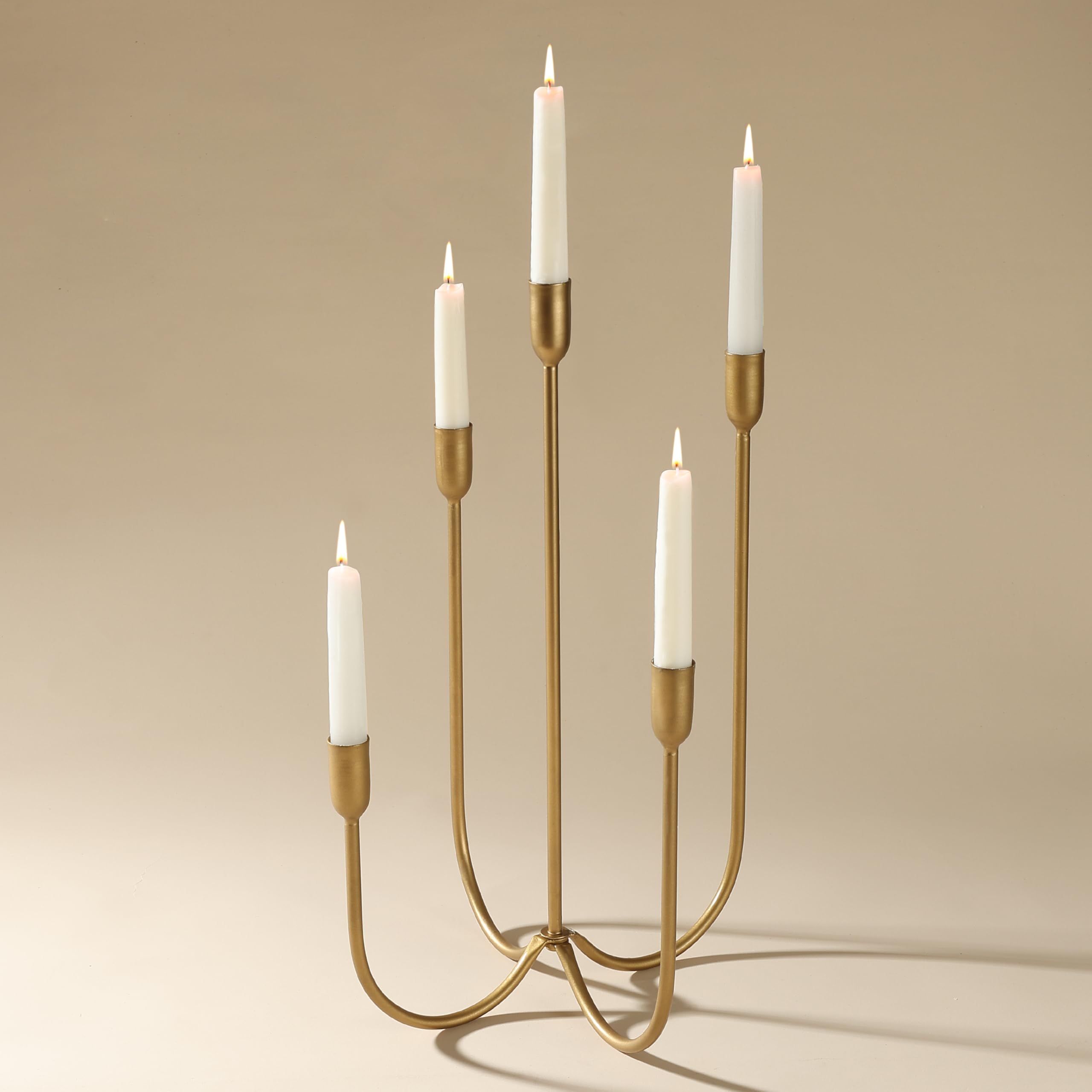 Amazon.com: Perfnique 5-Candle Iron Candelabra, 17 Inch Antique
