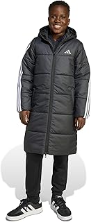 adidas(アディダス) コート キッズ3ストライプロングコート JYD14ボーイズ