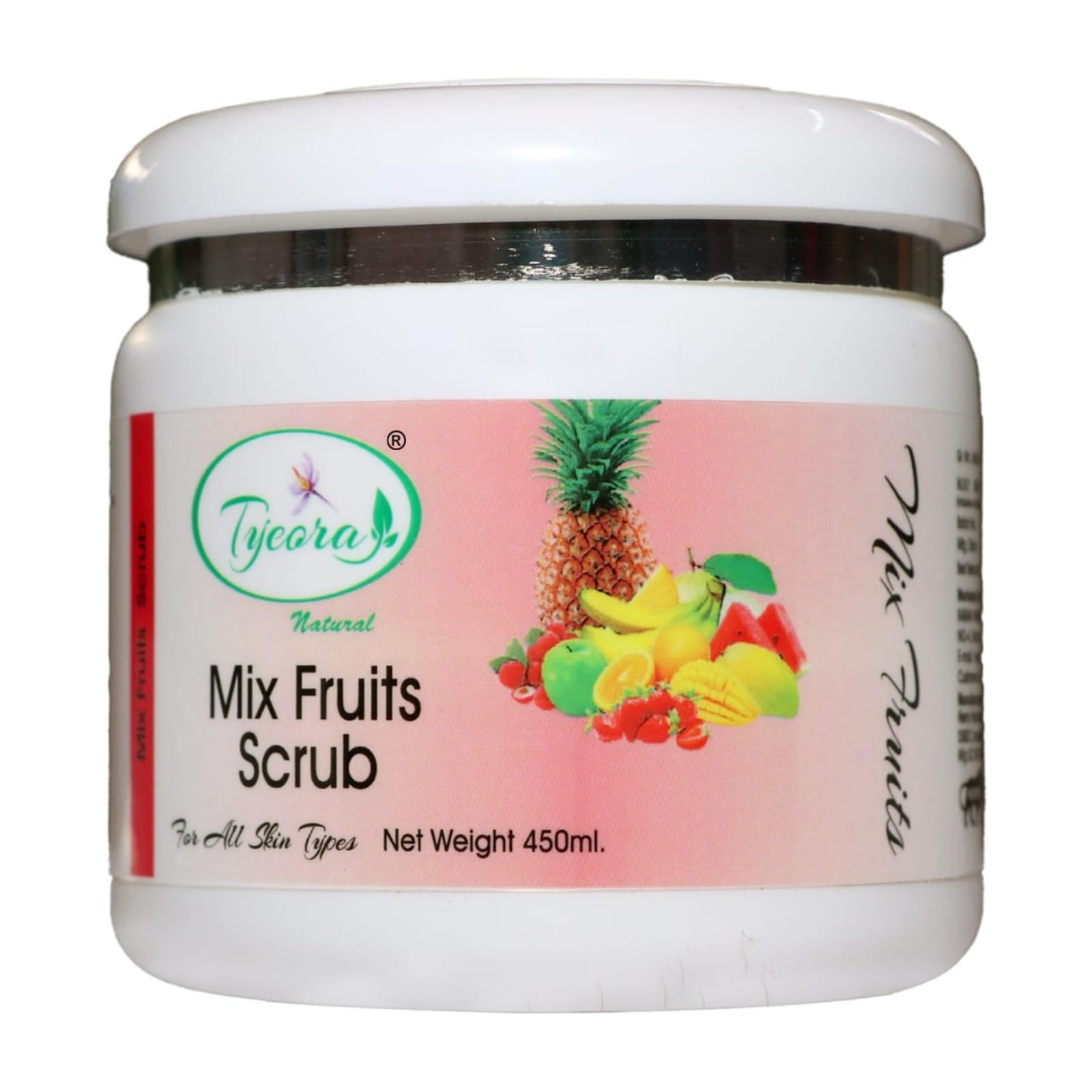 Tyeora Mix Fruits Scrub For All Skin Types Net Weight 450ml-picture-23