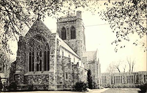 St Michael's Episcopal Church Litchfield, Connecticut CT Original Vintage Postcard