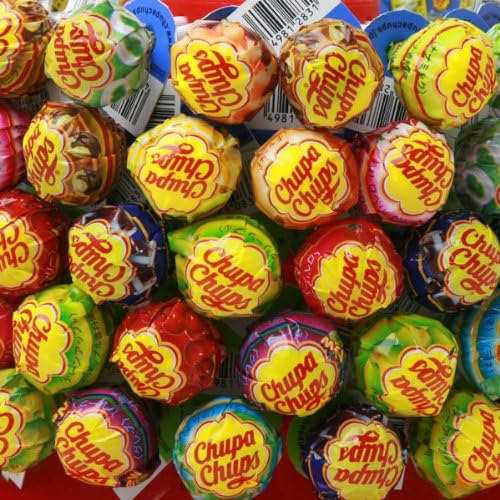 Amazon チュッパチャップス 観覧車型ディスプレイ 1本入り おもちゃ おもちゃ