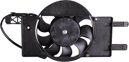Vista 112 de Ventilador de refrigeración de repuesto para Nissan Versa Sedan 1.6L Auto (4 velocidades) y transmisión manual 2012-2019, Versa Note 1.6L MT