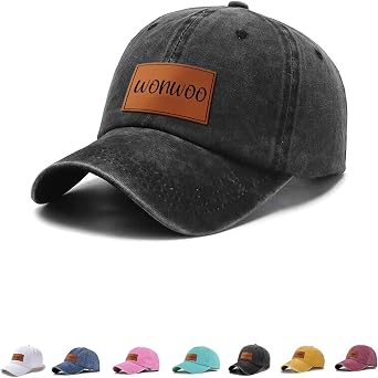 Personalized Toddler Baseball Cap,Unisex Baseball Cap for Kid Adults, Adjustable Snapback Boys Girls Trucker Caps
