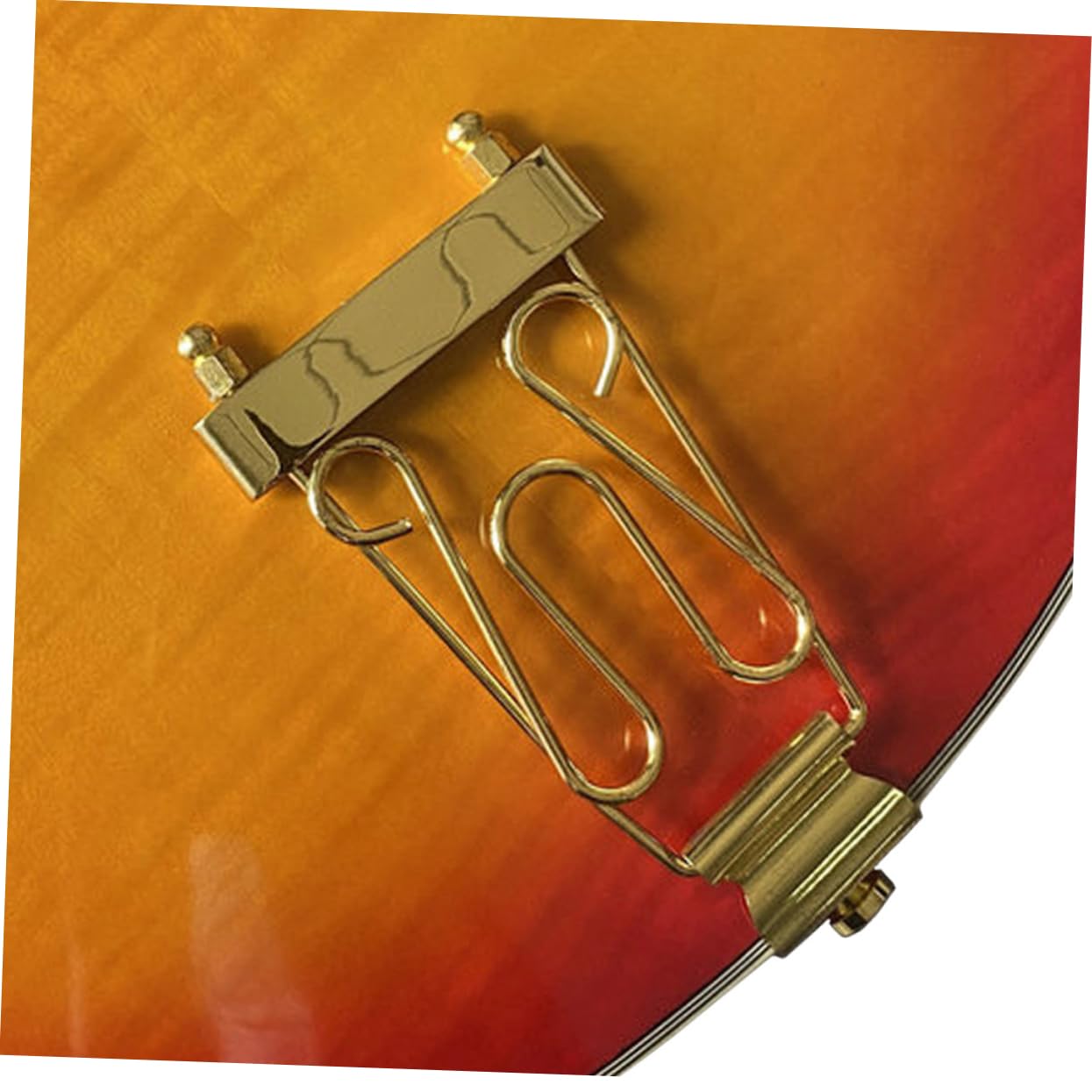 Toyvian 4 Corde Pontper Chitarra Lega per Strumenti Corde Accessorio Chic per Migliorare Del Suono e Facilità Installazione