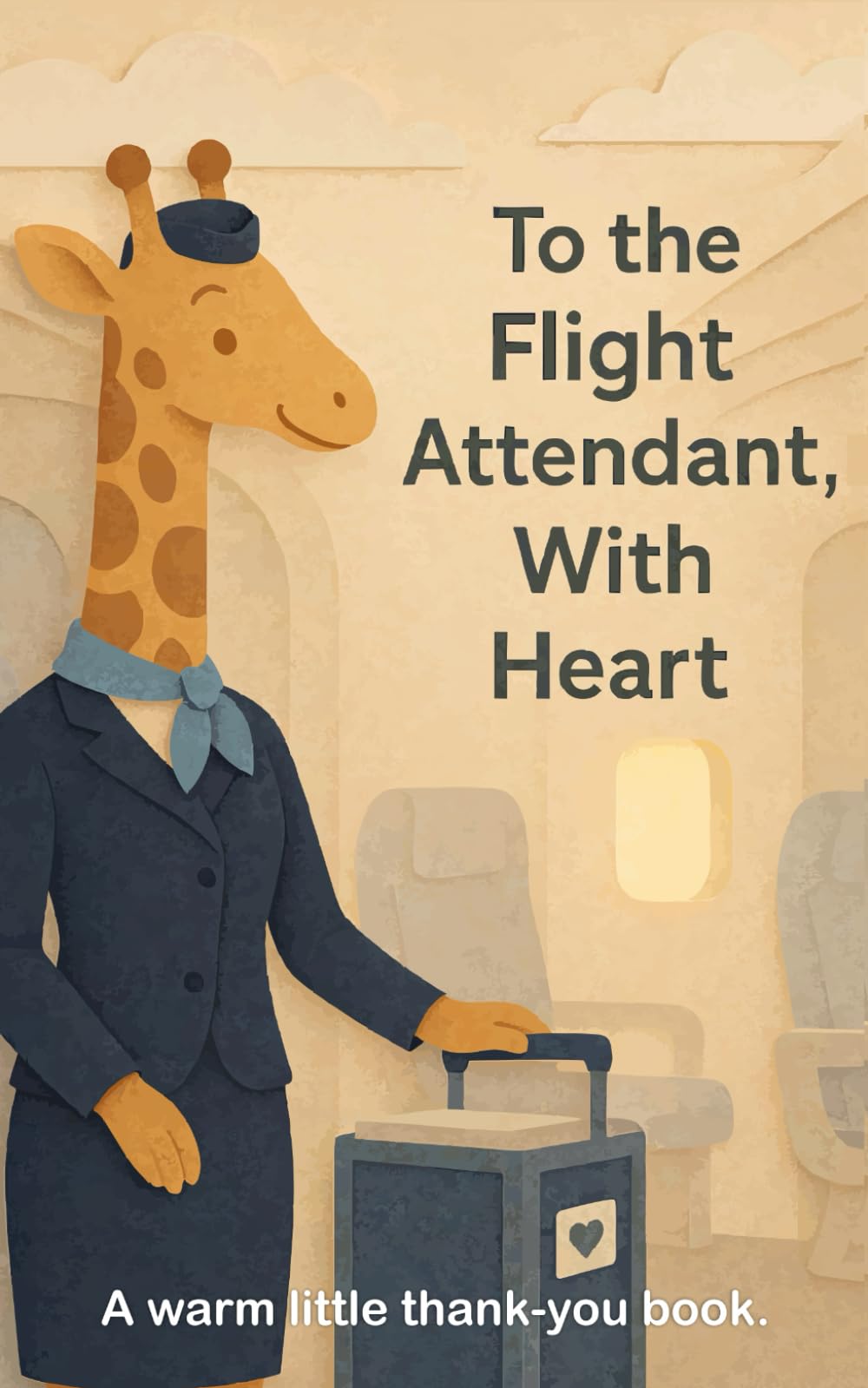 To the Flight Attendant, With Heart: A warm little thank-you book. (Heart of the Job Series)