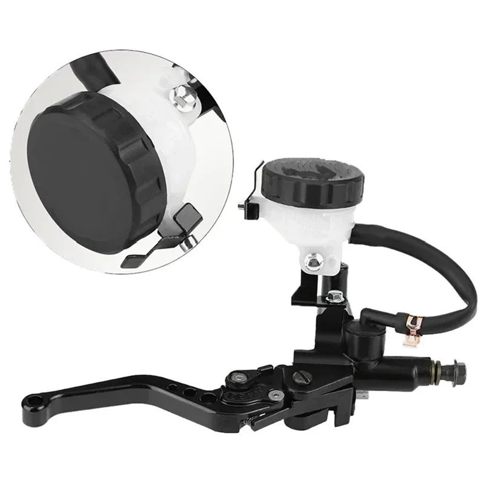 Uchwyty motocyklowe Uniwersalny CNC 7/8" 22mm | Aluminum Brake Clutch Pump Lever Hydraulic Master Cylinder for 250cc-500cc Dirt Motorcyle
