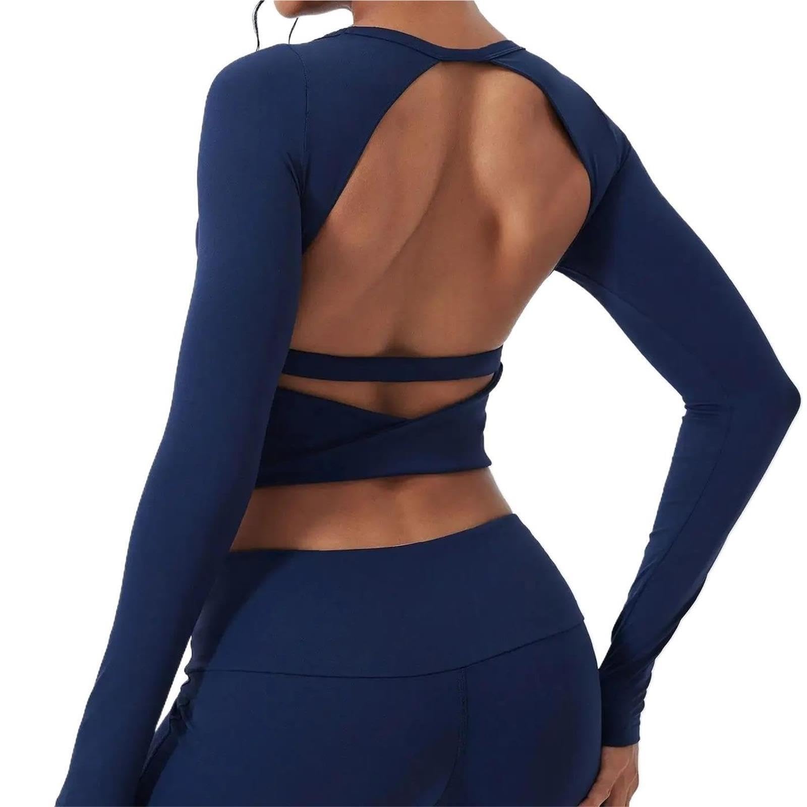 Camisas Yoga Camiseta Deportiva Top Ajustado Que Forma Espalda