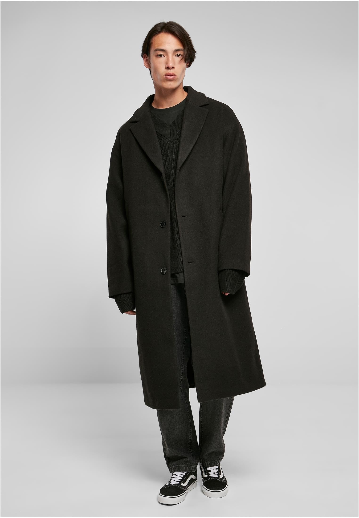 Urban Classics D?ugi p?aszcz m?ski, Czarny, XXL