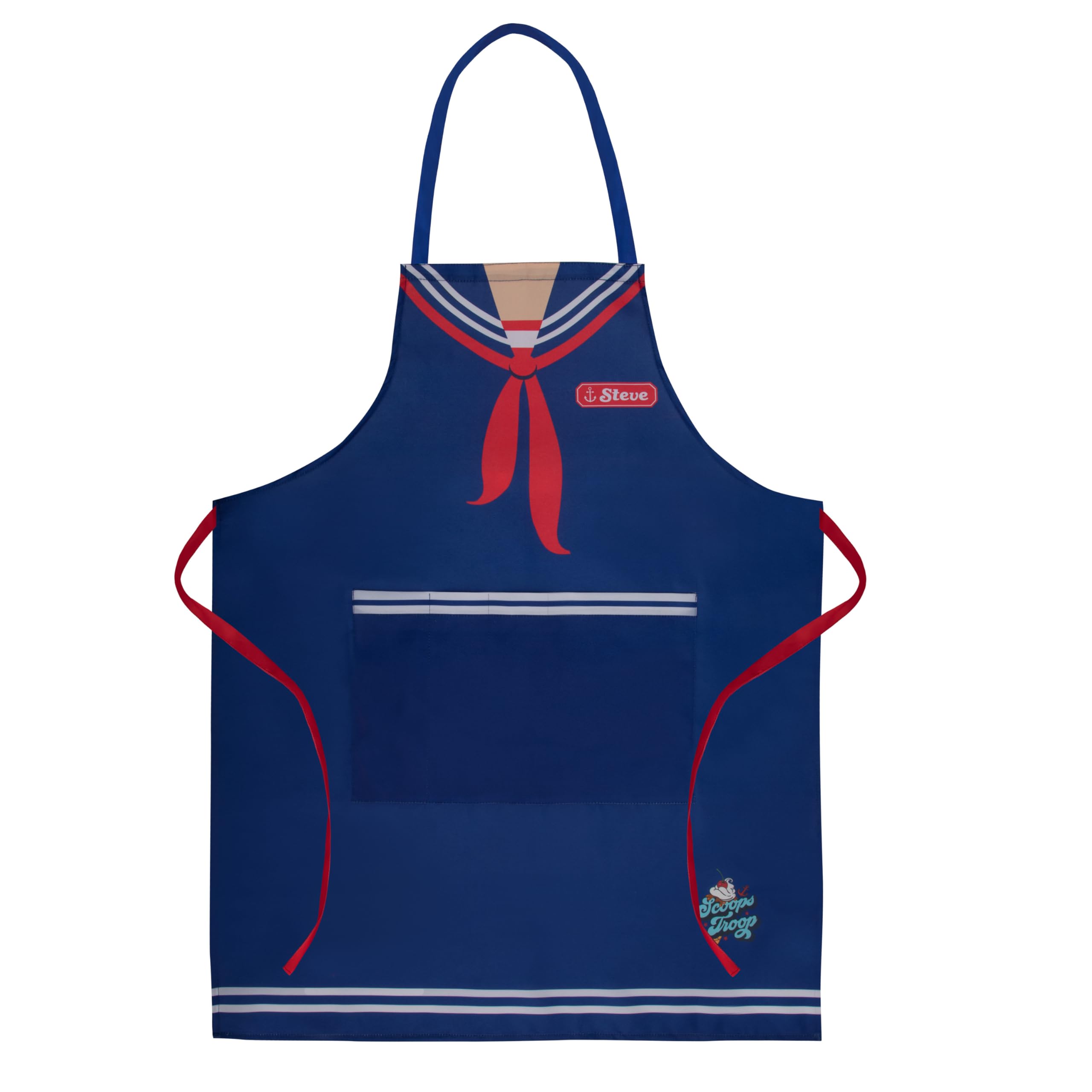 Cinereplicas Steve Scoops Stranger Things - Ahoy Apron - Official Licensed, One Size