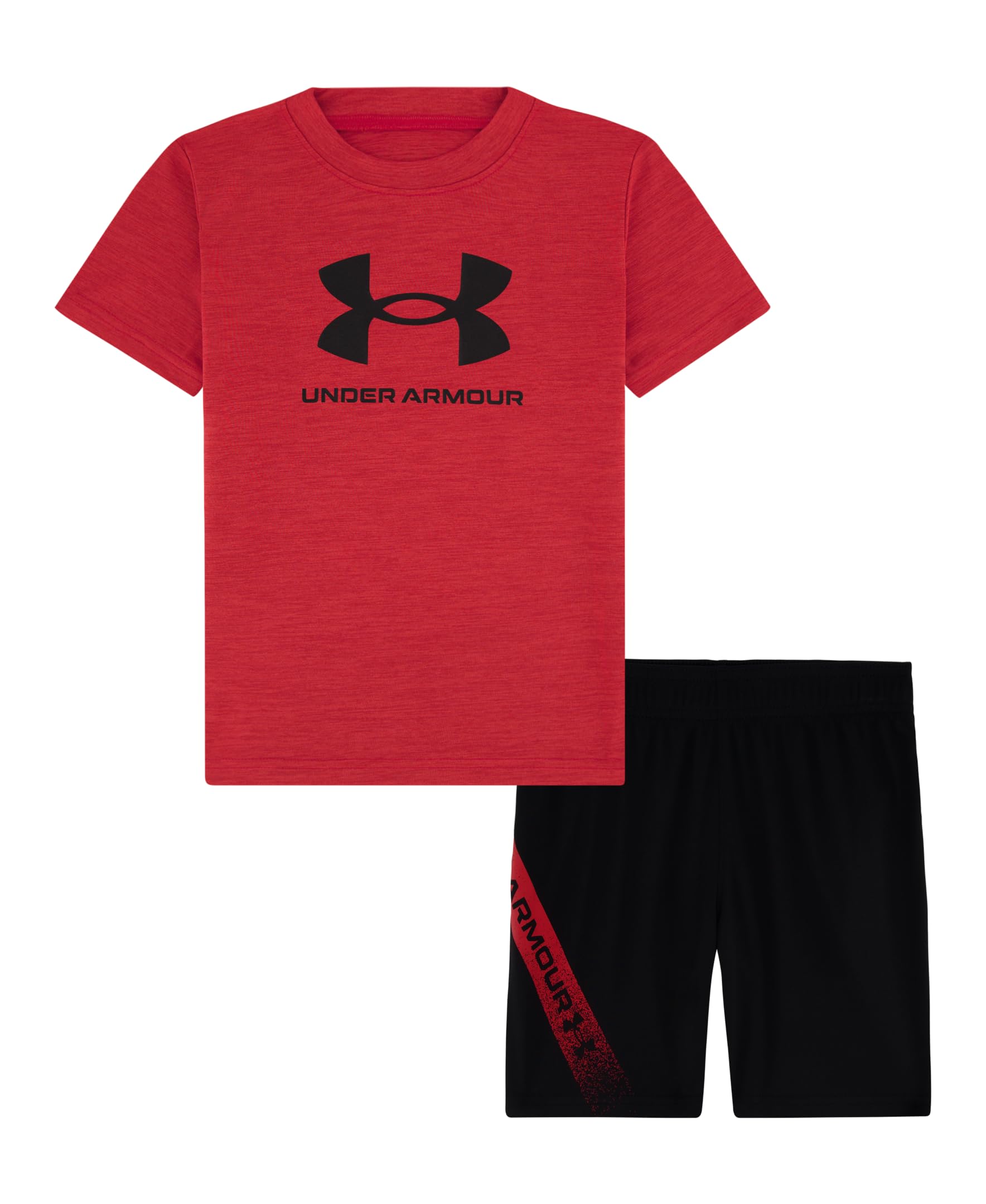 Under Armour Boys' 2-piece Short Sleeve Graphic T-Shirt and Shorts Set
