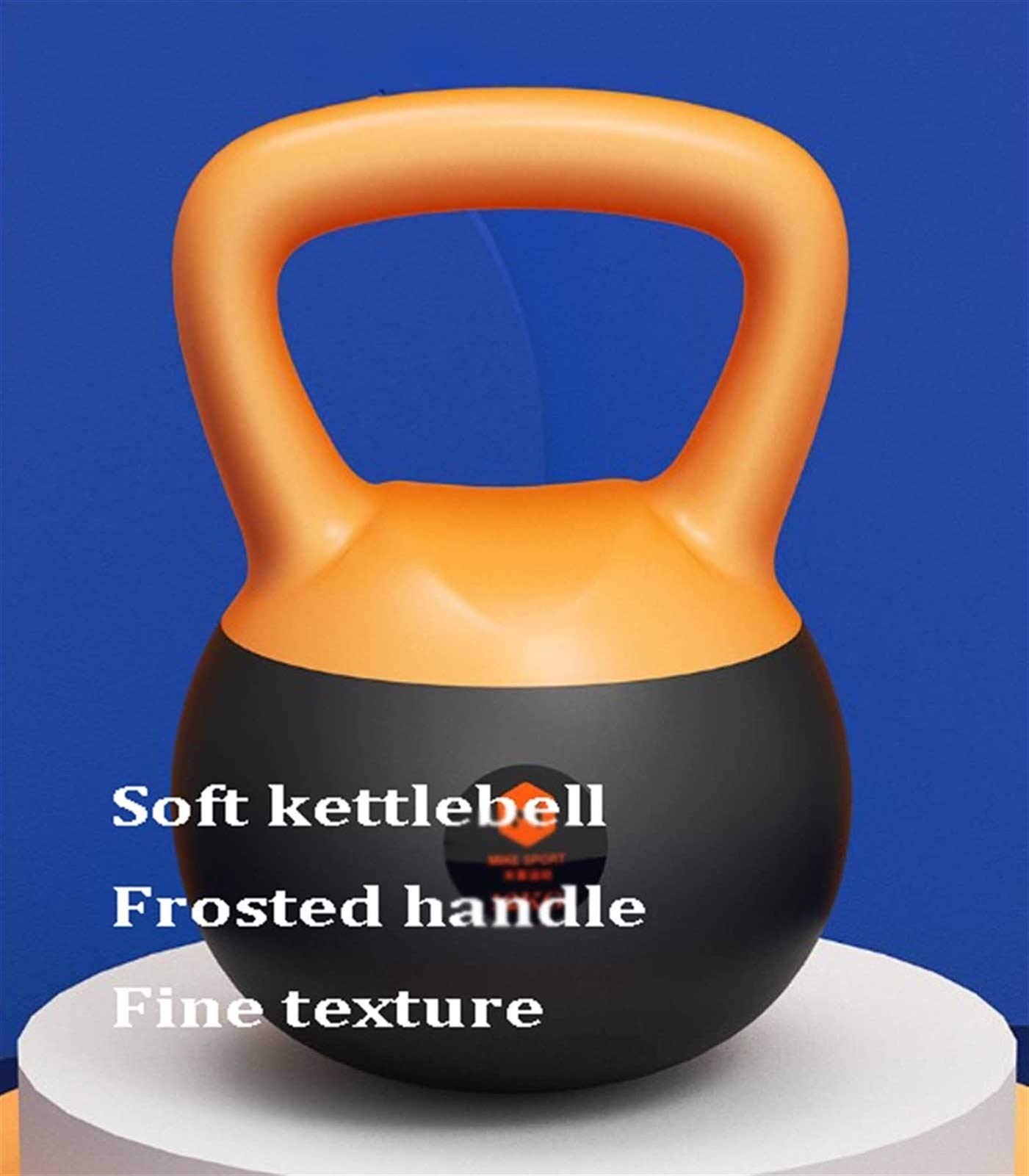 Kettlebell Soft Kettlebell, Home Palestra Professional Core Forza di Allenamento Peso Allenamento, Guscio Morbido in PVC Anti-collisione, 8KG / 18LB