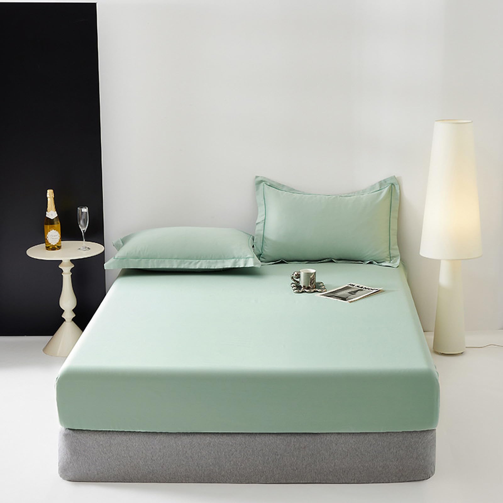 Drap-housse rafraîchissant King Size pour des nuits de couple sereines
